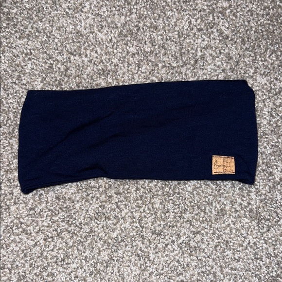 Navy‎ Blue Twisted Headband - Picture 3 of 3